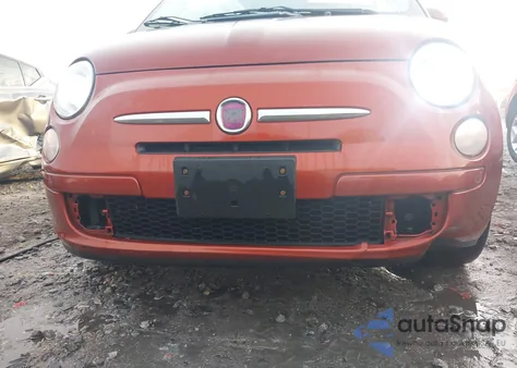 2012 Fiat 500 Pop из США, поврежденный, VIN 3C3CFFAR3CT343571